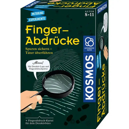 Mitbring-Experiment Finger-Abdrücke