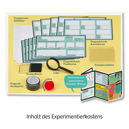 Mitbring-Experiment Finger-Abdrücke