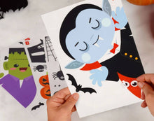 35 Stk. Fensteraufkleber Halloween