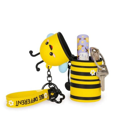 Mini Kawaii - Münztasche mit Anhänger - Biene