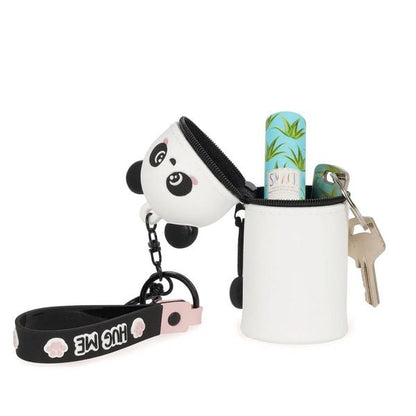 Mini Kawaii - Münztasche mit Anhänger - Panda