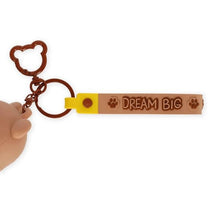 Mini Kawaii - Münztasche mit Anhänger - Teddy