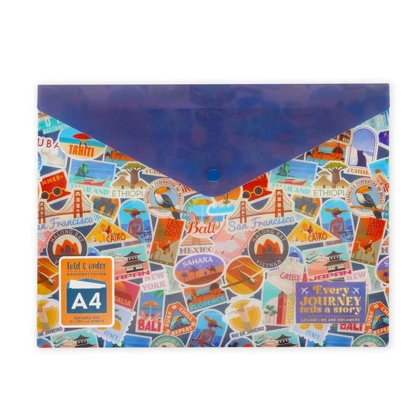 FOLD & ORDER - DOKUMENTENMAPPE - TRAVEL