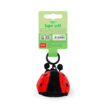 SCHLÜSSELANHÄNGER MIT  PLÜSCHTI - SUPER SOFT! - TINY -  Marienkäfer