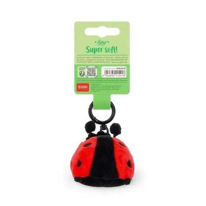 SCHLÜSSELANHÄNGER MIT  PLÜSCHTI - SUPER SOFT! - TINY -  Marienkäfer