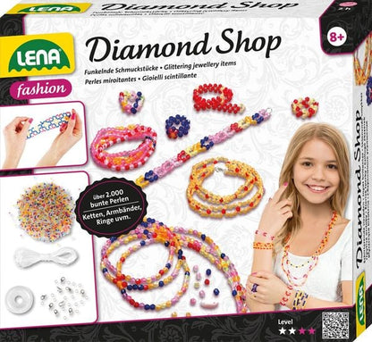 LENA Set - Diamond Shop Schmuck kreieren inkl. 2000 Perlen