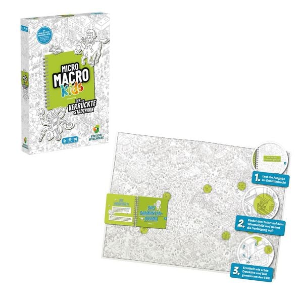 MicroMacro Kids: der verrückte Stadtpark