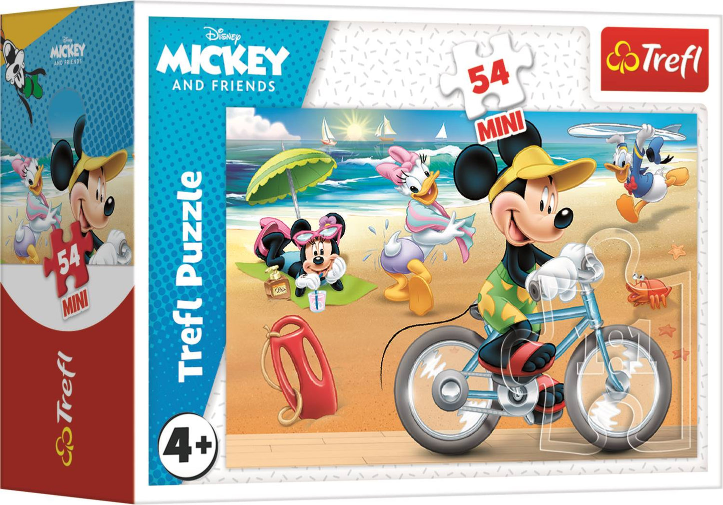 54 t. Mini Pz Mickey Mouse am Strand