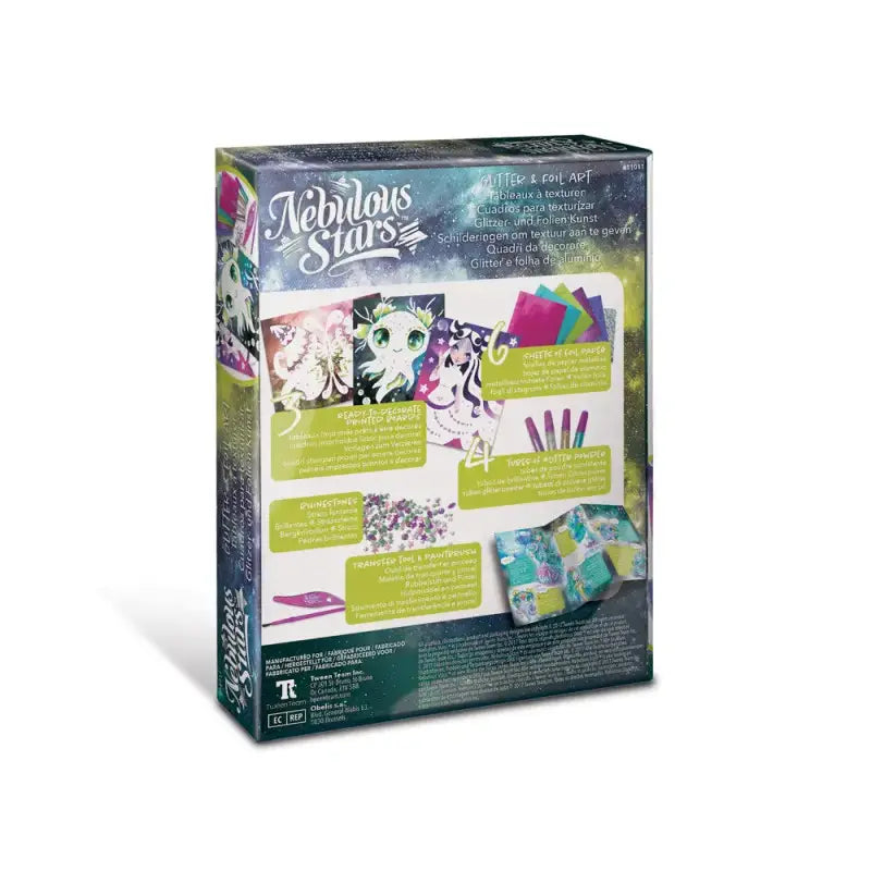 Nebulous - Glitzer- und Folienkunst