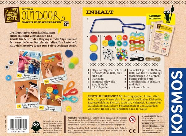Bastelset AllesKönnerKiste Outdoor Sägen +  Gestalten
