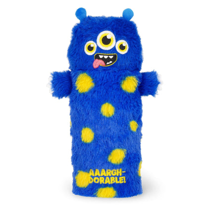 PLÜSCH-FEDERMÄPPCHEN -  SUPER SOFT! - MONSTER