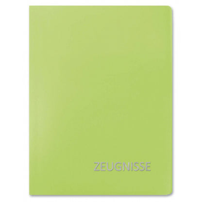 Zeugnismappe basic grün