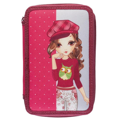 Schüleretui Tripledecker Girl 47 Teile