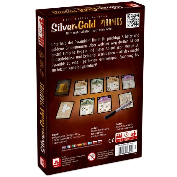 Silver & Gold Pyramids