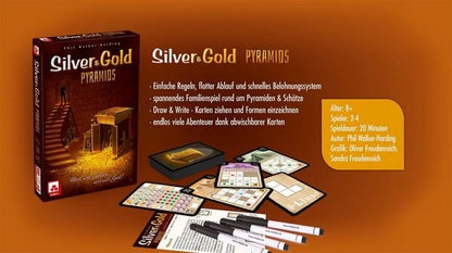 Silver & Gold Pyramids