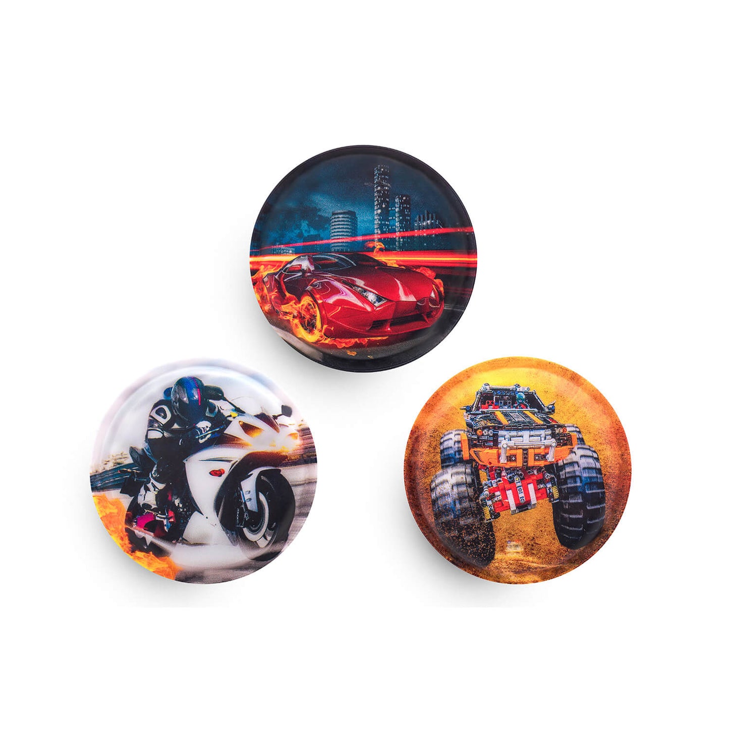 Belmil Patch Set Speed Red Car