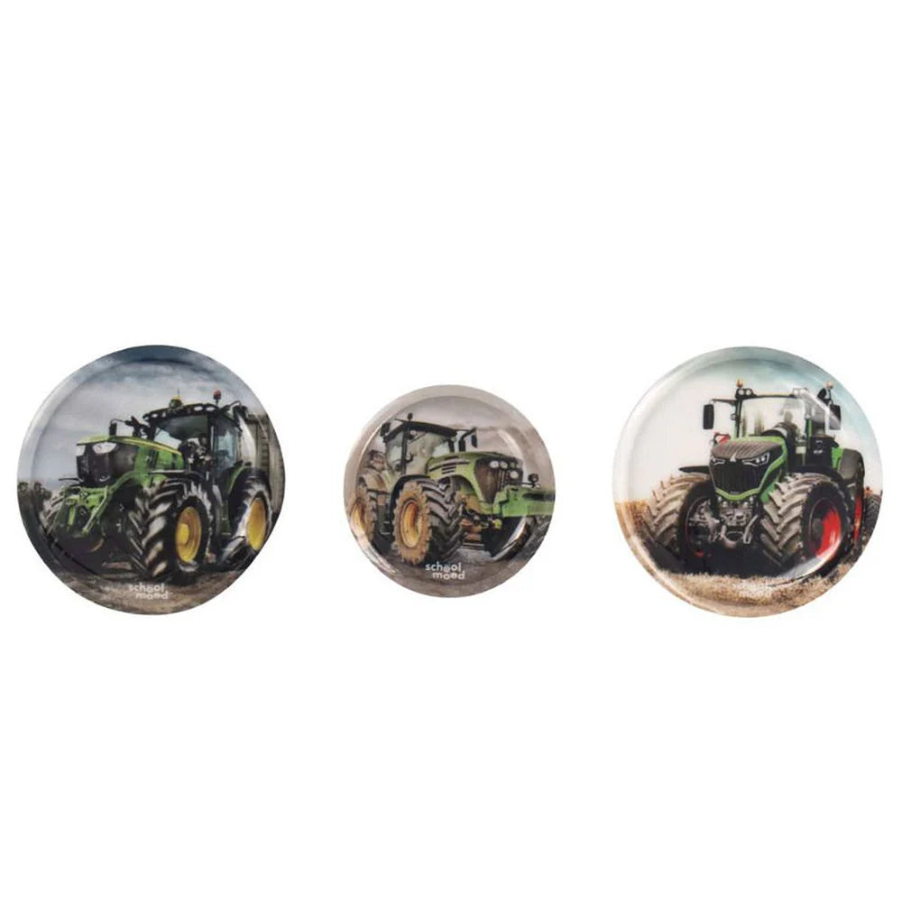 SM 3er Patchy-Set Traktor