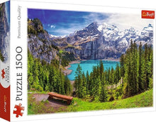 1500 t. Pz Lake Oeschinen, Alps, Switzerland