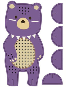 URSUS Kreuzstich Bär