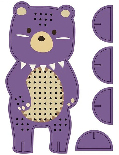 URSUS Kreuzstich Bär