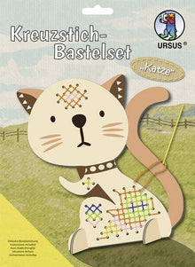 URSUS Kreuzstich Katze