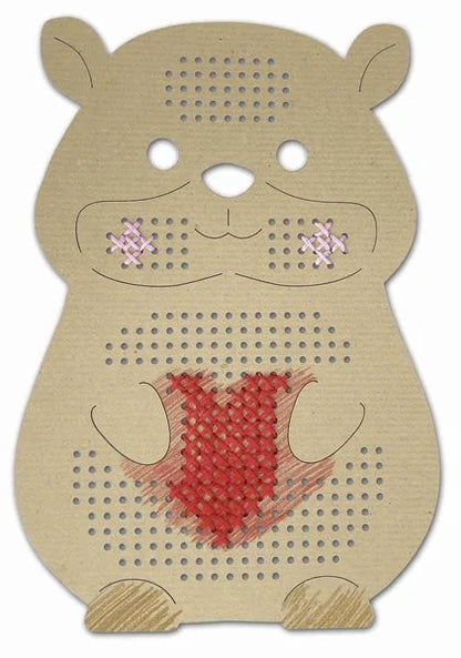 URSUS Kreuzstichvorlagen - 12 Tiermotive/24 Blatt