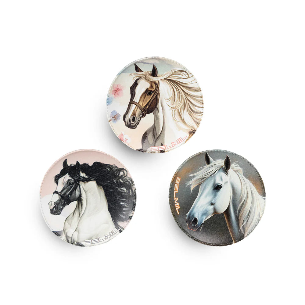 Belmil Patch Set White Horses