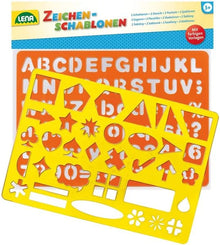 Lena Schablonen Alphabet + Zahlen
