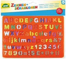 Lena Schablonen Alphabet + Zahlen